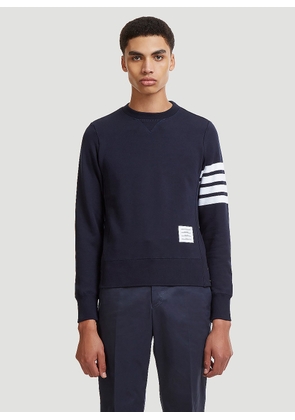 Thom Browne Armband Sweatshirt - Man Sweatshirts Navy 4