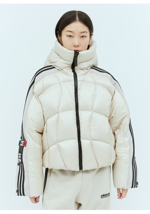 Moncler x adidas Originals Funise Short Down Jacket - Woman Jackets Cream 00