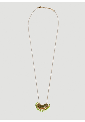 Bottega Veneta Embellished Pendant Necklace - Woman Jewellery Gold One Size