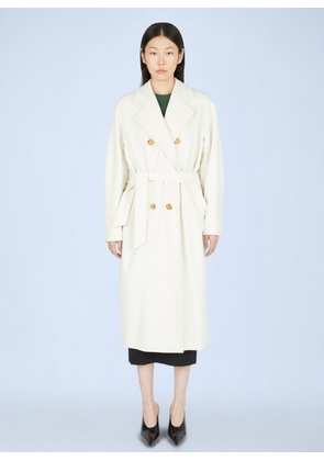 Max Mara Madame Coat - Woman Coats White It - 38