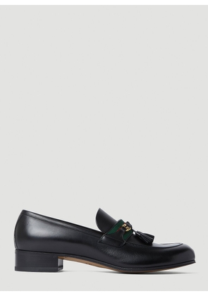 Gucci Tassel Loafers - Man Loafers Black Uk - 07