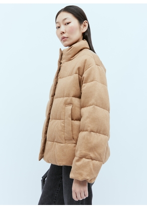 Max Mara Reversible Down Jacket - Woman Jackets Camel It - 38