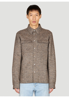 Bottega Veneta Twill Overshirt - Man Jackets Brown Eu - 48