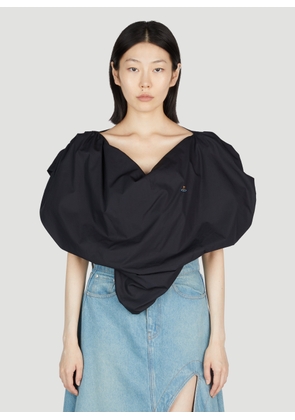 Vivienne Westwood Heart Top - Woman Tops Black It - 44