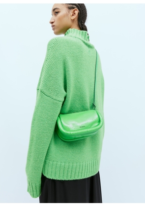 JW Anderson Bumper-12 Shoulder Bag - Woman Shoulder Bags Green One Size