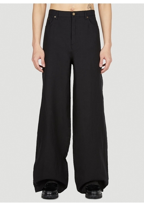 Saint Laurent Relaxed Pants - Man Pants Black 36