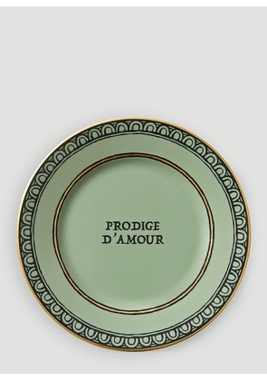 Gucci Set Of Two Prodige D'amour Bread Plate -  Kitchen  Green One Size