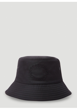 Burberry Logo Bucket Hat - Man Hats Black L