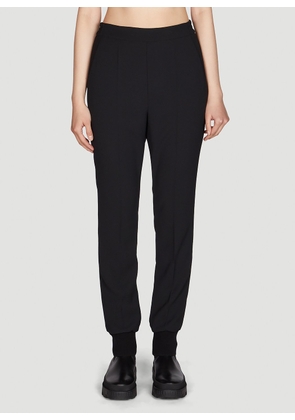Moncler Tapered Track Pants - Woman Track Pants Black It - 38