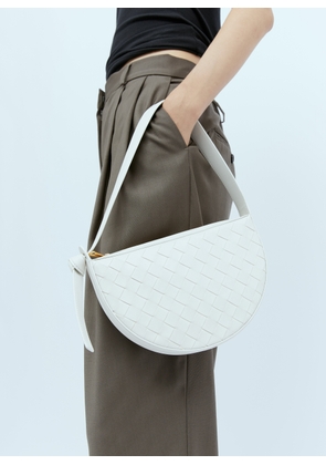 Bottega Veneta Mini Sunrise Shoulder Bag - Woman Shoulder Bags White One Size