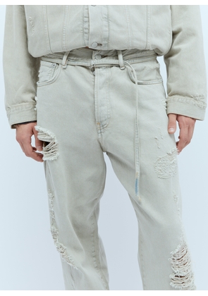 Acne Studios 1991 Toj Loose Fit Jeans - Man Jeans Grey 34