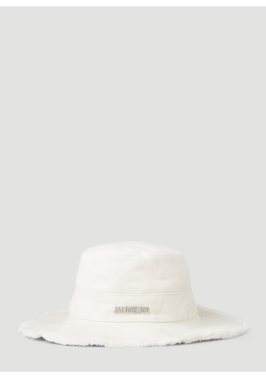 Jacquemus Le Bob Artichaut Bucket Hat -  Hats Cream 58