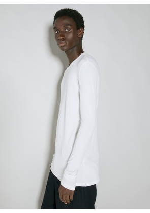 Ann Demeulemeester Greg Slim T-shirt - Man T-shirts White Xl