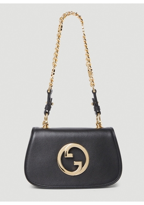 Gucci Blondie Mini Shoulder Bag - Woman Shoulder Bags Black One Size