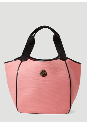 Moncler Nalani Tote Bag - Woman Tote Bags Pink One Size
