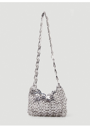 Paco Rabanne 1969 Nano Shoulder Bag - Woman Shoulder Bags Silver One Size