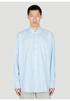 Our Legacy Borrowed Shirt - Man Shirts Blue It - 54