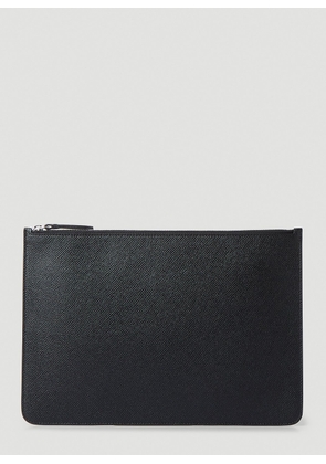 Maison Margiela Four Stitch Pouch Briefcase - Man Briefcases Black One Size