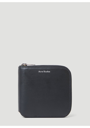 Acne Studios Foil Stamped Wallet - Man Wallets & Cardholders Grey One Size