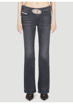 Diesel 1969 Five Pocket Jeans - Woman Jeans Grey 25