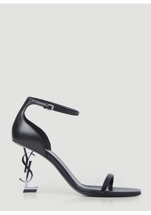 Saint Laurent Opyum Monogram High Heels - Woman Heels Black Eu - 38.5