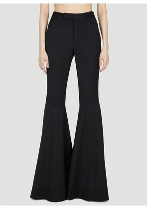 Saint Laurent Flared Pants - Woman Pants Black Fr - 38