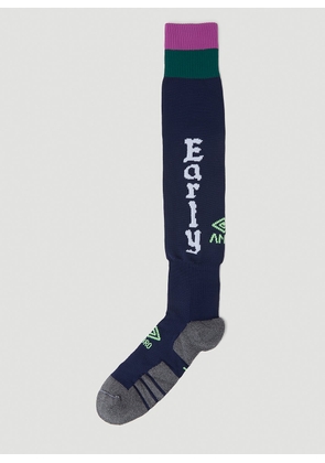 Aries x Umbro Early Modern Socks - Man Socks Navy Eu 41 - 43