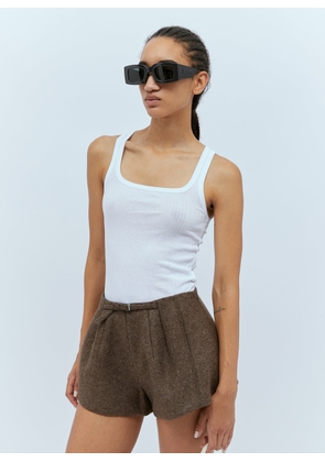 Jacquemus Le Body Caraco Bodysuit - Woman Tops White M