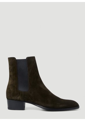 Saint Laurent Chelsea Boots - Man Boots Brown Eu - 46