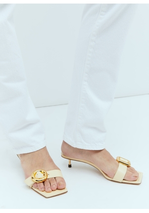 Jacquemus Les Sandales Regalo Heels - Woman Heels Cream Eu - 40