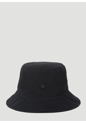 Acne Studios Logo Patch Bucket Hat - Man Hats Black S - M