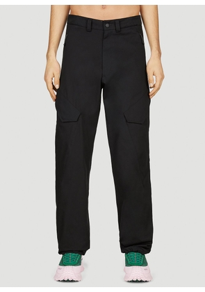 Moncler Cotton Cargo Pants - Man Pants Black Eu - 52