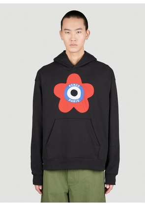 Kenzo Oversized Hooded Sweatshirt - Man Sweatshirts Black Xs
