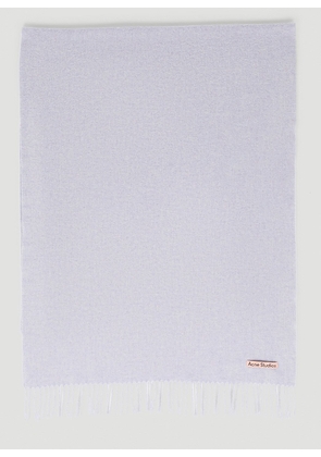 Acne Studios Large Scarf - Man Scarves Blue One Size