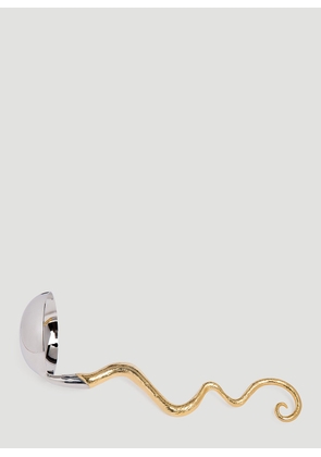 L'Objet Twisted Horn Ladle -  Kitchen  Gold One Size