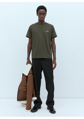 A.P.C. Logo Print T-shirt - Man T-shirts Khaki M