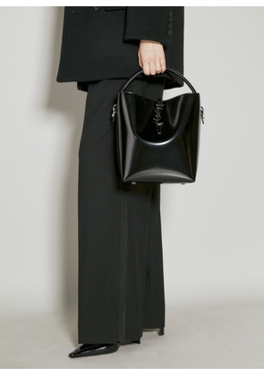 Saint Laurent Le 37 Leather Shoulder Bag - Woman Shoulder Bags Black One Size