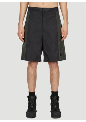 Moncler Born To Protect Shorts - Man Shorts Black Eu - 48