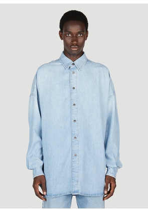 Diesel D-kama Denim Shirt - Man Shirts Blue L
