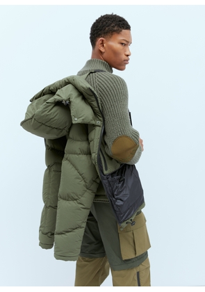 Moncler Pharrell Williams Chestnut Down Jacket - Man Jackets Green 3