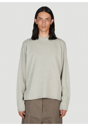 Rick Owens Tommy Lupetto Sweater - Man Knitwear Grey Xl