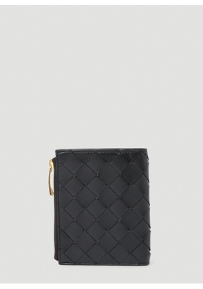 Bottega Veneta Small Intrecciato Wallet - Woman Wallets & Cardholders Black One Size