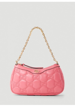 Gucci Gg Matelassé Handbag - Woman Shoulder Bags Pink One Size