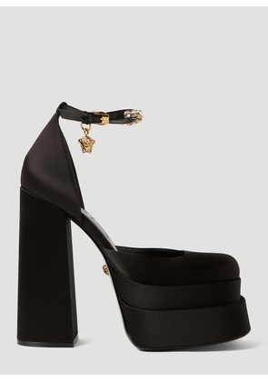 Versace Medusa Aevitas Platforms - Woman Heels Black Eu - 37