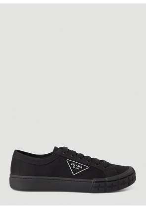 Prada Cassetta Wheel Sneakers - Man Sneakers Black Uk - 08