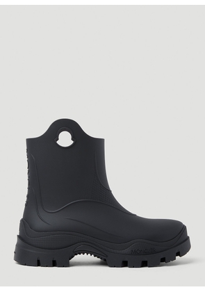 Moncler Misty Rain Boots - Woman Boots Black Eu - 36