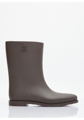 TOTEME The Rain Boots - Woman Boots Brown Eu - 36