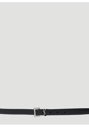 Saint Laurent Cassandre Belt - Man Belts Black 95