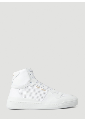 Saint Laurent Sl24 High Top Sneakers - Man Sneakers White Eu - 40
