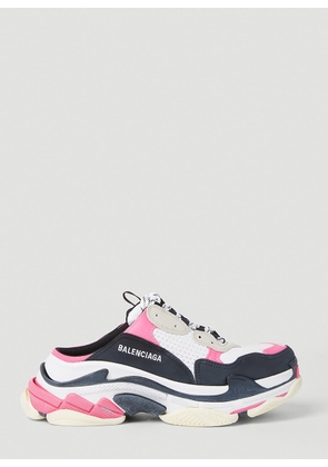 Balenciaga Triple S Mule Sneakers - Woman Sneakers White Eu - 36